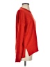 Theory 100% Wool Red Wool Pullover Sweater Size S - photo 4