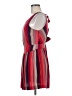Cooperative 100% Rayon Stripes Red Cocktail Dress Size 6 - photo 5