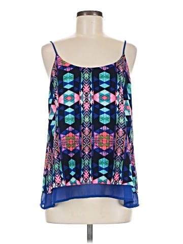 Pink Owl Sleeveless Blouse (view 1)