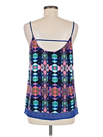 Pink Owl Sleeveless Blouse (view 2)