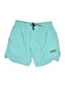 Legends Solid Teal Board Shorts Size 7 - photo 1