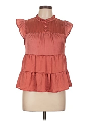 Monteau Short Sleeve Blouse (view 1)