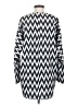 Unbranded Chevron-herringbone Silver Long Sleeve Blouse Size S - photo 2