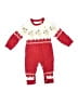 Unbranded 100% Acrylic Red Long Sleeve Outfit Size 100 cm / US 3-4 - photo 1