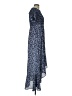 Lulus 100% Polyester Paisley Blue Casual Dress Size L - photo 4