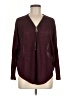 Joan Vass Burgundy Cardigan Size M - photo 1