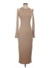 ASTR The Label Solid Tan Cocktail Dress Size S - photo 1