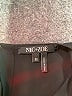 Nic + Zoe 100% Polyester Black Sleeveless Blouse Size M - photo 7