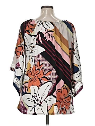Melissa Paige 3/4 Sleeve Blouse (view 2)