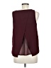 BB Dakota 100% Polyester Burgundy Sleeveless Blouse Size M - photo 2