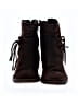 Born 100% Leather Brown Ankle Boots Size 8 1/2 - photo 2