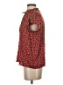 Maison d' Amelie 100% Polyester Red Short Sleeve Blouse Size S - photo 5