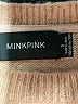 Minkpink Solid Tan Pullover Sweater Size S - photo 7