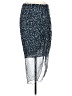 Veronica Beard 100% Silk Print Blue Casual Skirt Size 8 - photo 1