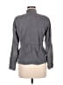 French Cuff 100% Cotton Gray Jacket Size M - photo 2