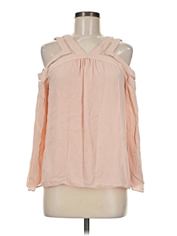 Ramy Brook Long Sleeve Silk Top (view 1)