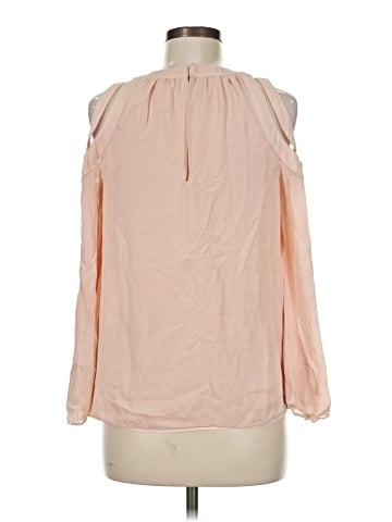 Ramy Brook Long Sleeve Silk Top (view 2)