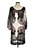 Lauren Vidal 100% Viscose Silver Kimono Size M - photo 1