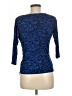 MICHAEL Michael Kors Blue 3/4 Sleeve Top Size M (petite) - photo 2