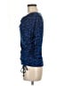 MICHAEL Michael Kors Blue 3/4 Sleeve Top Size M (petite) - photo 5