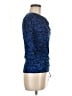 MICHAEL Michael Kors Blue 3/4 Sleeve Top Size M (petite) - photo 4