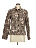 Rebecca Malone Animal Print Gold Jacket Size M - photo 1