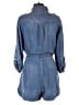 She + Sky 100% Tencel Blue Romper Size M - photo 2