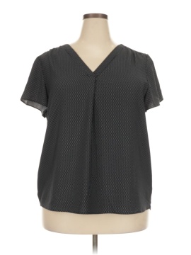 Hilary Radley Short Sleeve Blouse