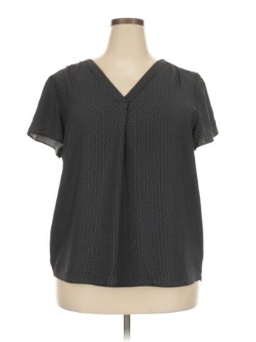Hilary Radley Short Sleeve Blouse (view 1)