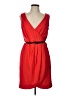 H&M Solid Red Cocktail Dress Size 12 - photo 1