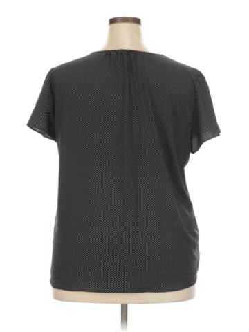Hilary Radley Short Sleeve Blouse (view 2)
