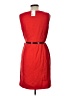 H&M Solid Red Cocktail Dress Size 12 - photo 2