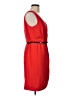 H&M Solid Red Cocktail Dress Size 12 - photo 4