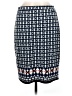Max Studio Argyle Blue Casual Skirt Size M - photo 2