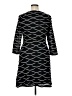 ECI 100% Polyester Chevron-herringbone Black Casual Dress Size 14 - photo 2