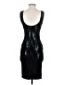 Love Ady 100% Polyester Metallic Black Cocktail Dress Size S - photo 2