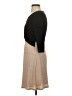 Amadi Color Block Brown Casual Dress Size XS - photo 5