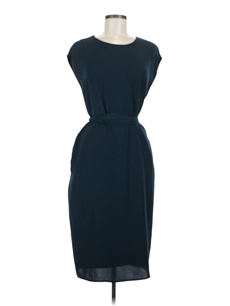 Pre-owned Mm. Lafleur Cocktail Dress In Blue