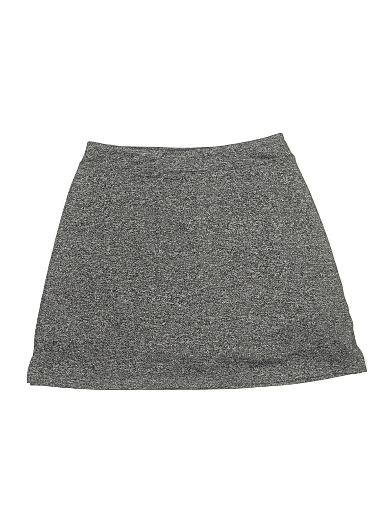 Pre-owned Ekouaer Active Skort In Gray