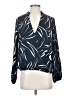 Alfani 100% Polyester Blue Long Sleeve Blouse Size XS - photo 1