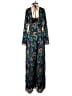 Topshop Blue Green Jumpsuit Size 2 - photo 2