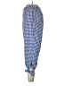 Shein Checkered-gingham Blue Casual Pants Size L - photo 5