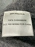 Avenue 100% Cashmere Argyle Gray Cashmere Pullover Sweater Size L - photo 8