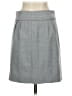 J.Crew Solid Gray Wool Skirt Size 0 - photo 2