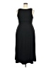 Isabel Solid Black Cocktail Dress Size XXL - photo 2