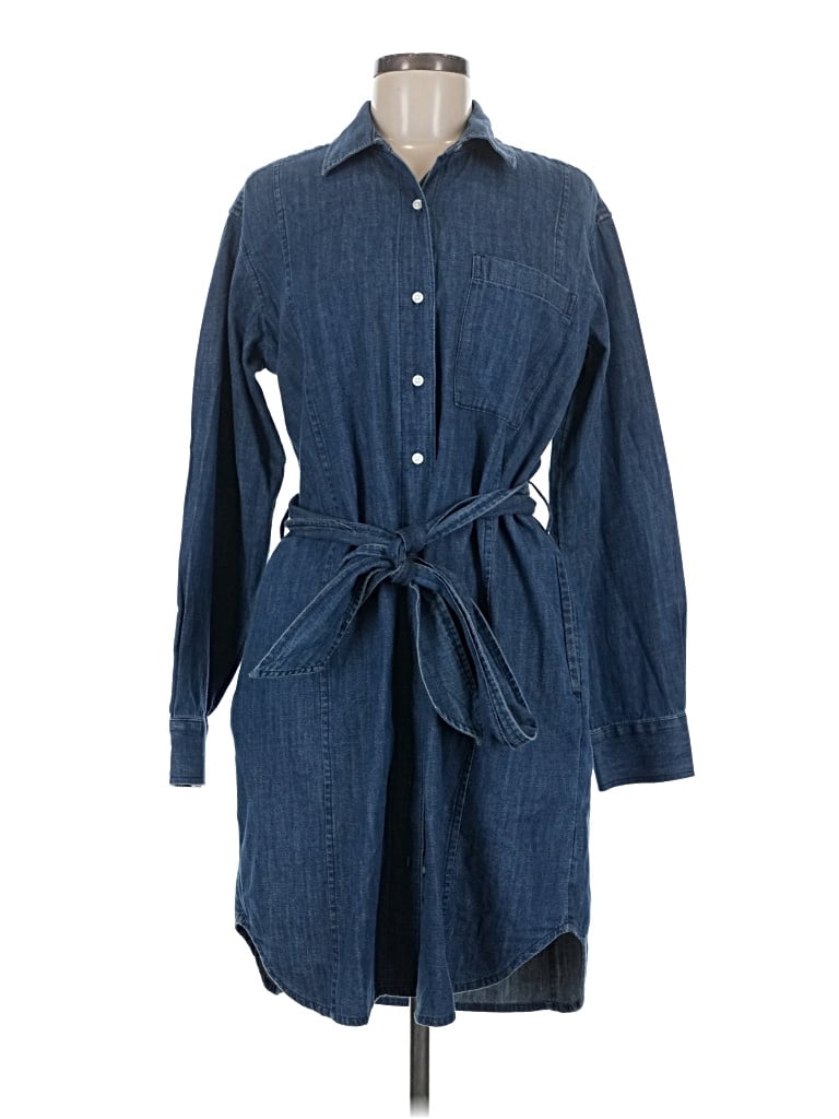Pre-owned Free Assembly Casual Dress In Blue