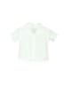 Hudson Ferrell Solid Ivory White Short Sleeve Button-Down Shirt Size 0-3 mo - photo 2
