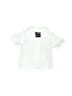 Hudson Ferrell Solid Ivory White Short Sleeve Button-Down Shirt Size 0-3 mo - photo 1
