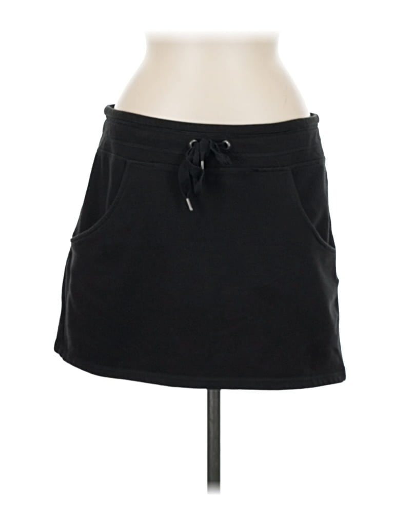 Pre-owned Gaiam Casual Skirt In Black