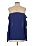 Atina Cristina 100% Polyester Blue Sleeveless Blouse Size S - photo 2